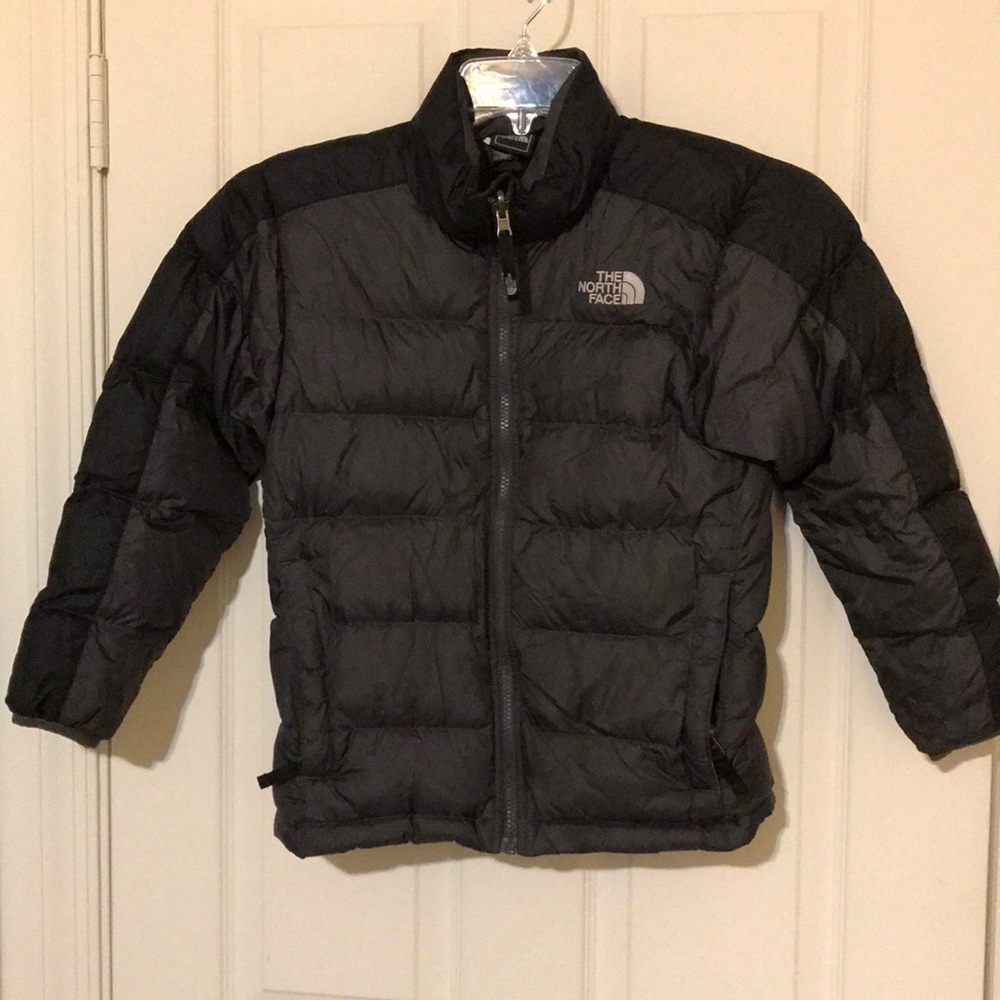 The North Face Kids 10-12 Black & Gray Coat